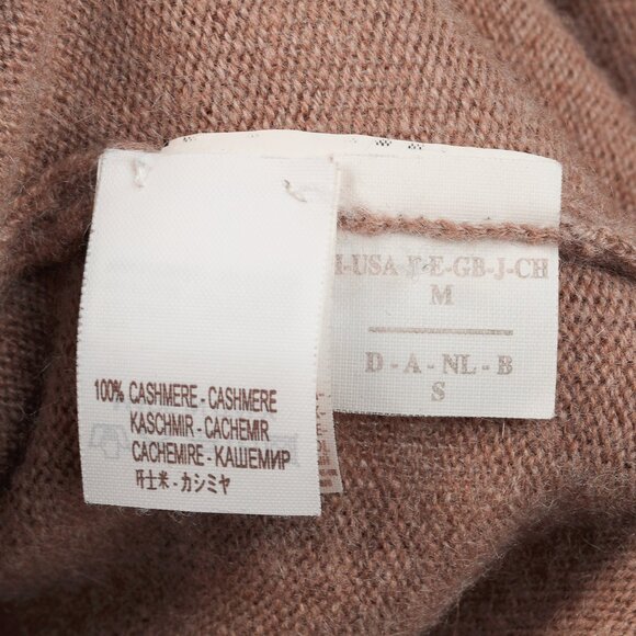 Brunello Cucinelli Light Brown Cashmere Silk-Tank Sweater Set - Picture 8 of 10